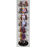 Different Colors Fashion Beer Bottle Display Rack