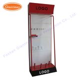 Factory Directly Pegboard Garden Hand Tool Holder Exhibition Display Shelves Rack with Lights
