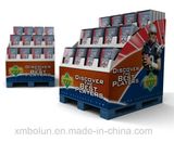 High Quality Paper Material Corrugated Laminate Flooring Display Rack for Milk