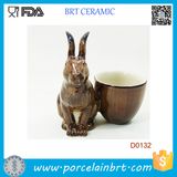 Popular Rabbit Decorative Porcelain Egg Cup