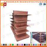 New Customized Wood Type Steel Supermarket Gondola Shelves (Zhs280)