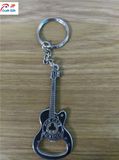 Customized High Quality Guitar Shape Metal Keyring