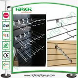 Supermarket Slat Wall Display Hooks with Chromed Finishing