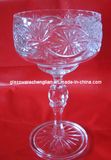 Crystal Stemware Glass Candle Holder with Elegant Design (ZT-HG39)