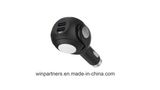 Accnic Car Charger Cup Phone Holder Cigarette Lighter Sockets Power Adapter with Dual USB Ports LED for iPhone Android