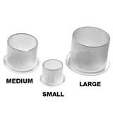 Soft Plastic Tattoo Ink Cup Medium Ink Caps Tattoo Supply