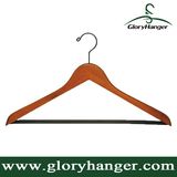 Top Quality Wood Cloth Hanger in Cherry Colour Walnut Colour