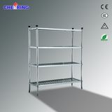 Hot Sale 1.2m1.5m2.0m Knockdown 4-Layer Shelf