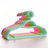 Non-Ship Stripe Household Colorful Wholesale Plastic PP Hanger