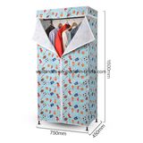 Bedroom Space Saving Steel Wire Expandable Closet Organizer Free Standing Garment Cloth Rack