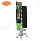 Floor Standing Foldable Metal Wire Chips Display Rack