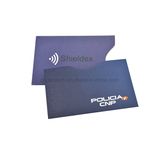 Custom Logo RFID Blocking Paper Credit Card Sleeves for Passport
