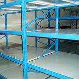 Long Span Rack with Steel Shelves