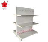 Perforated Back Panel Supermarket Gondola Shelf (HY-24)