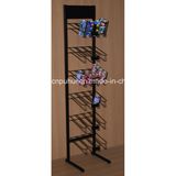 Metal Floor Standing Drinks Display Rack (PHY1057F)
