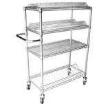 4 Layers Metal Wire Cart