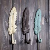 Feather Wall Hanger & Metal Wall Hooks