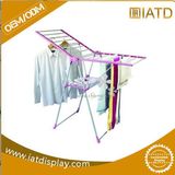 Pop up Wire Towl Foldable Garment Drying Display Clothes Hanger Rack