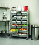 Metal Restaurant Kitchen Wire Shelving Rack
