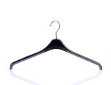 New Style Slim Varnish/Rubber Coated Plastic Hanger