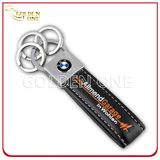 Promotion Gift Custom Printed Logo Leather Key Fob