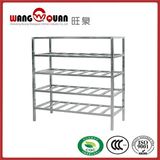 Four Tier Standing Shelving Unit with Vented Shelves