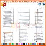 Functional Metal Home Office Storage Wire Stand Shelving (Zhw72)