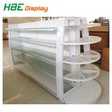 Ground Glass Cosmetic Store Display Shelf