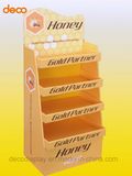 Factory Design 4 Shelves Carton Display Racks with Header