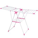 Fast Moving Pink Powder Coated Color Clothes Rack Without Shoe Rack (JP-CR109P)