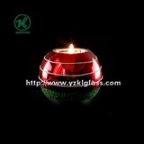 Single Color Glass Candle Cup (KL120929-28)