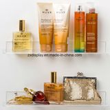 Clear Wall Mount Acrylic Bathroom Shelves, Acrylic Display Shelving