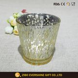 Antique Bell Glass Candle Holder