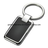 Promotion Custom Zinc Alloy Rectangle Metal Keychain
