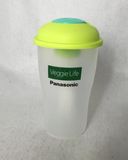 BPA Free Vegetable and Fruit Use Salad Shaker Cup with Fork