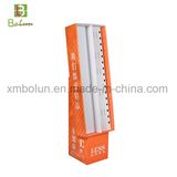 Environment-Friendly Paperboard 4 Shelves Display Rack for Merchandising