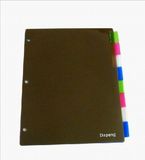 PP Index Divider Assorted Color (F-A024)