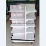 Grocery Store Shelf with Wheel with Different Side Layers