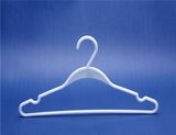 White Paint Plastic Hanger for Supermarket/Home/Hotel/Closet