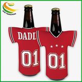 Personalized Fodable Neoprene Vest Clothes Stubby Holder