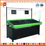 Metal Supermarket Fruit and Vegetable Acrylic Storage Display Rack (Zhv25)