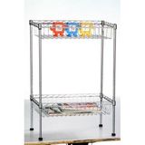 Adjustable Mini Chrome Metal Deepened Wire Basket Rack (CJ603590B2C)