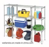 DIY Chrome Metal Garage Strorage Wire Shelving (LD12045150A4C)