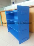 Storage Shelf Made of PP Flute Plate Coroplast Corflute Backboard/Waterproof Polypropylene Corrugated Sheet/PP Corrugated Sheet/Backboard of Shelf