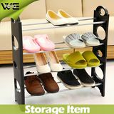 Living Room Custom Made Corner Plastic Shoe Rack