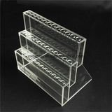 36 Placements 3 Tiers Laboary Plastic Holder Clear Acrylic Test/Wine Tube Rack