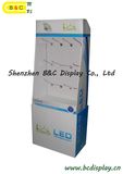 Cardboard Paper Hooks Display Shelves (B&C-B009)
