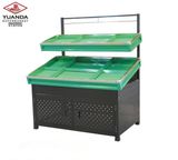Supermarket Gondola Shelving Fruit and Vegetable Display Rack