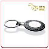 Hot Sale Round Shape Leather Keyholder for Promotion