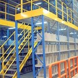 2 Levels Floor Rack with Storage Bin